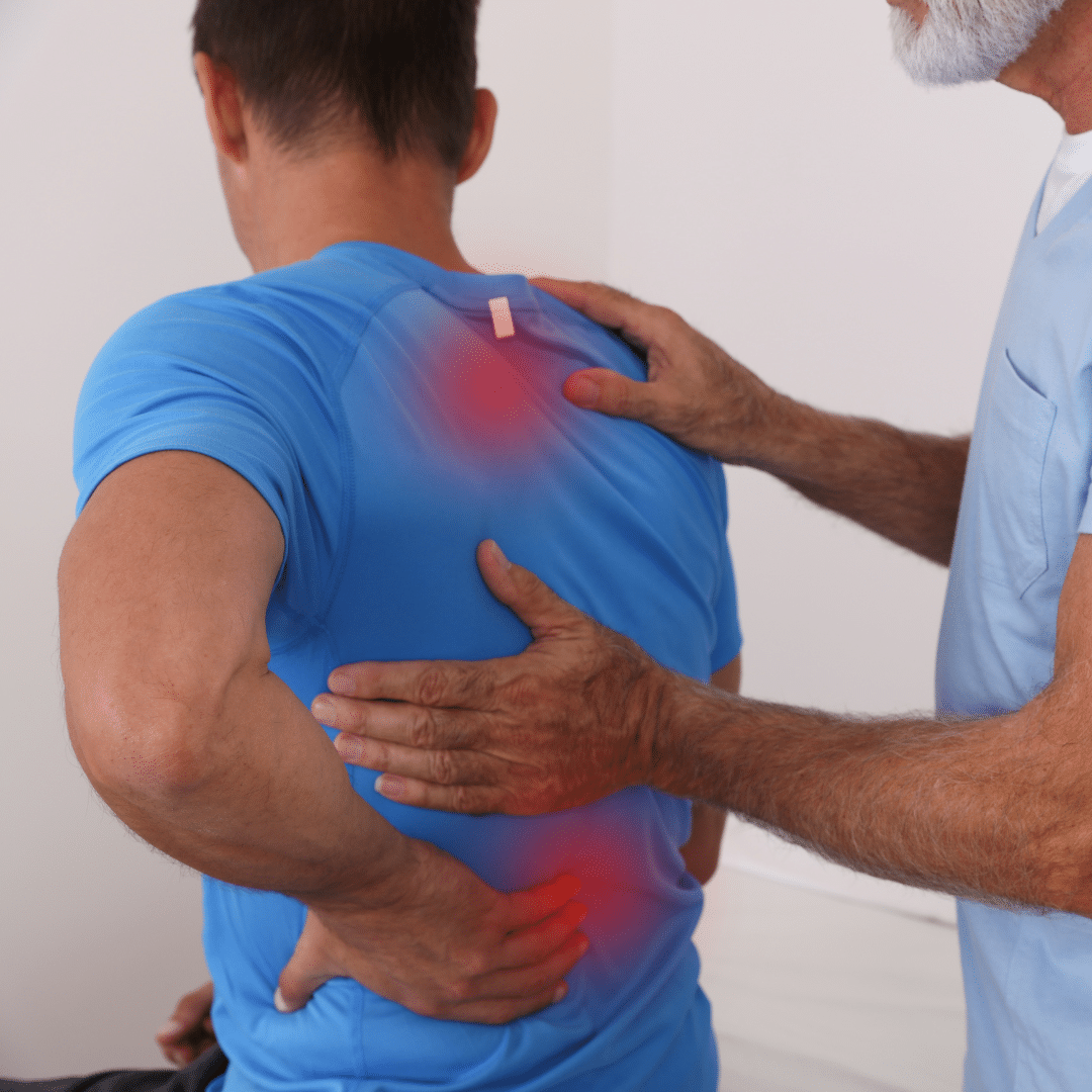 314 » PEMF Recovery Plus man with chronic back pain